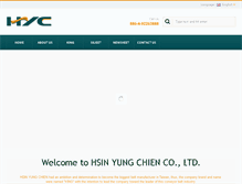 Tablet Screenshot of hyc-king.com